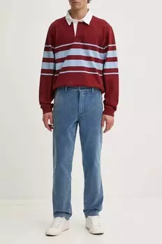 Хлопковые брюки Levi's, синий