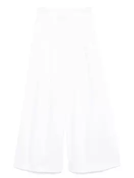 Хлопковые брюки MOUTAKI, белый