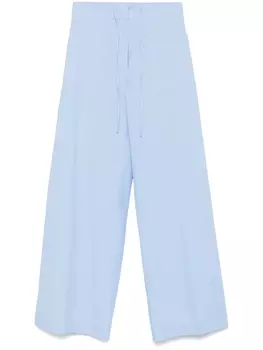 Хлопковые брюки P.A.R.O.S.H., синий