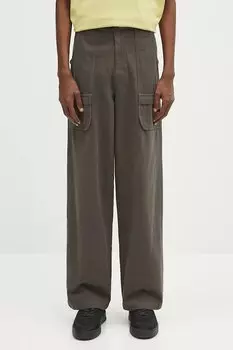 Хлопковые брюки P Ess C Pt Adidas Originals, зеленый