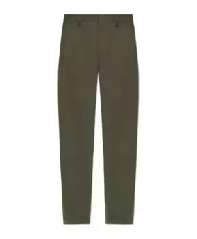 Хлопковые брюки Paul Smith, зеленый