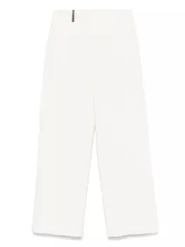 Хлопковые брюки Peserico, белый