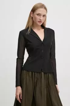 Хлопковые брюки Pinko, зеленый