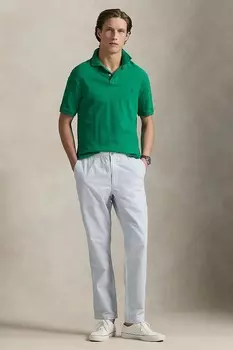 Хлопковые брюки Polo Ralph Lauren, синий