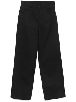 Хлопковые брюки Roberto Collina, черный