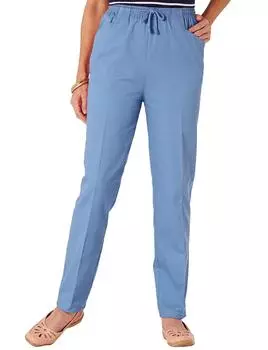 Хлопковые брюки с шнурком Chums, синий