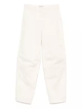 Хлопковые брюки Semicouture, белый
