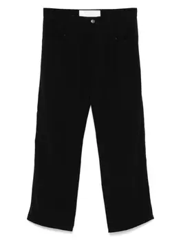 Хлопковые брюки Socit Anonyme, черный