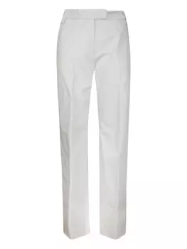 Хлопковые брюки THELATEST, серый