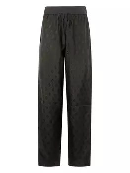 Хлопковые брюки Uma Wang, черный