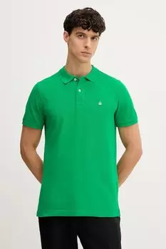 Хлопковые брюки United Colors Of Benetton, черный