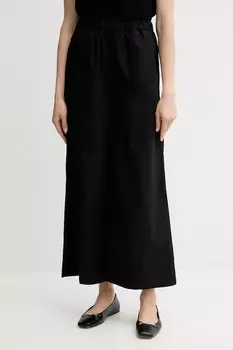 Хлопковые брюки United Colors Of Benetton, черный