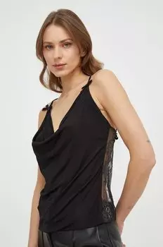 Хлопковые брюки United Colors Of Benetton, темно-синий