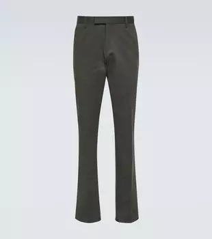 Хлопковые чиносы Berluti, Warm Grey