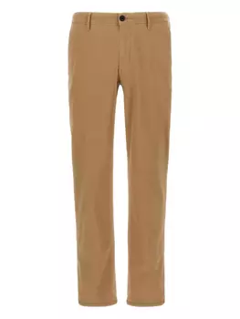 Хлопковые чиносы Incotex, коричневый
