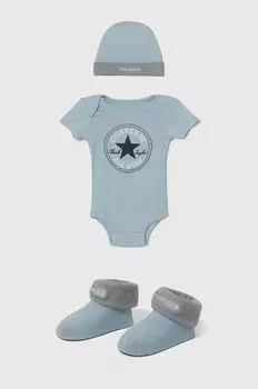 Хлопковые детские боди Converse, синий
