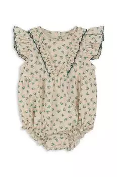 Хлопковые детские боди Konges Sljd, синий