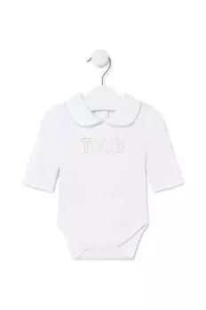 Хлопковые детские боди Tous, белый