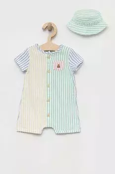 Хлопковые детские рампы GAP, зеленый