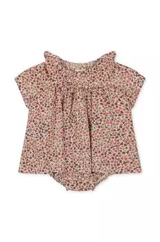 Хлопковые детские рампы Konges Sljd, розовый