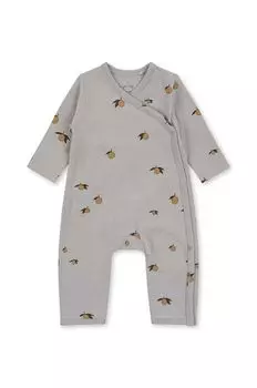 Хлопковые детские рампы Konges Sljd, серый