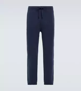 Хлопковые джерси спортивные штаны Polo Ralph Lauren, Cruise Navy