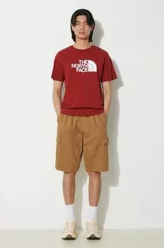 Хлопковые джинсовые шорты Aircraft Alpha Industries, бежевый