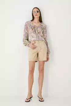 Хлопковые джинсовые шорты Medicine, бежевый