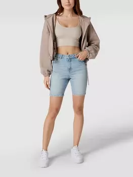 Хлопковые джинсовые шорты Review, светло-синий