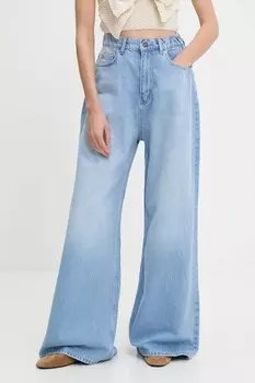 Хлопковые джинсы Answear.Lab, синий