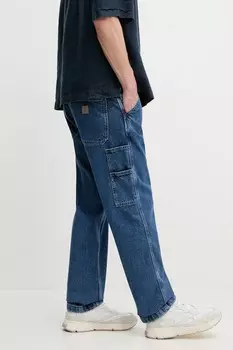 Хлопковые джинсы Boss Orange, синий