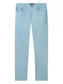 Хлопковые джинсы Brooks Brothers, синий