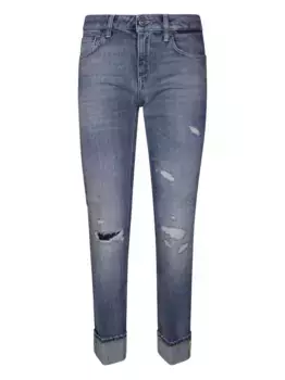 Хлопковые джинсы DONDUP, синий