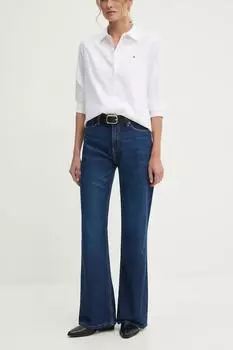 Хлопковые джинсы FLARE HW WILLA Pepe Jeans, темно-синий