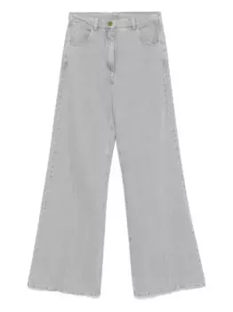 Хлопковые джинсы Forte Forte, серый