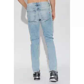 Хлопковые джинсы и мужские брюки Diesel, цвет Light Blue