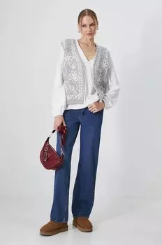 Хлопковые джинсы Medicine, темно-синий