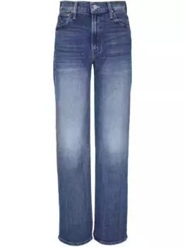 Хлопковые джинсы MOTHER, синий