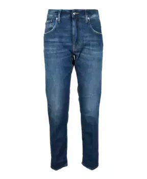 Хлопковые джинсы . (+) People, синий