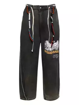 Хлопковые джинсы RRR123, черный