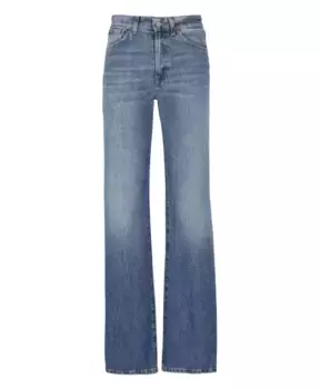 Хлопковые джинсы с петлями для ремня. Dondup, синий