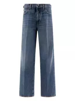 Хлопковые джинсы широкого кроя JACOB COHEN, синий