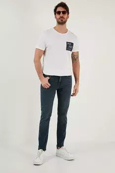 Хлопковые джинсы скинни с завышенной талией 3301M11TOKYO Buratti