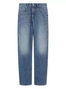 Хлопковые джинсы SPORTMAX, синий