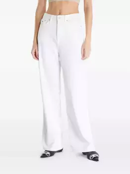 Хлопковые джинсы Tommy Jeans, белый