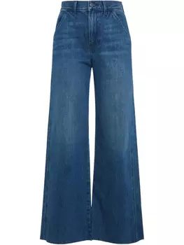 Хлопковые джинсы Veronica Beard, синий