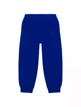 Хлопковые джоггеры EKD Burberry, тёмно-синий