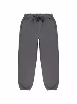 Хлопковые джоггеры Il Gufo, серый