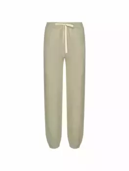 Хлопковые джоггеры с кулиской Jil Sander, зелёный