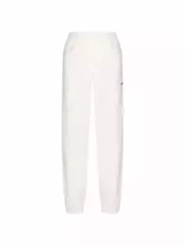 Хлопковые джоггеры с логотипом Balenciaga, белый
